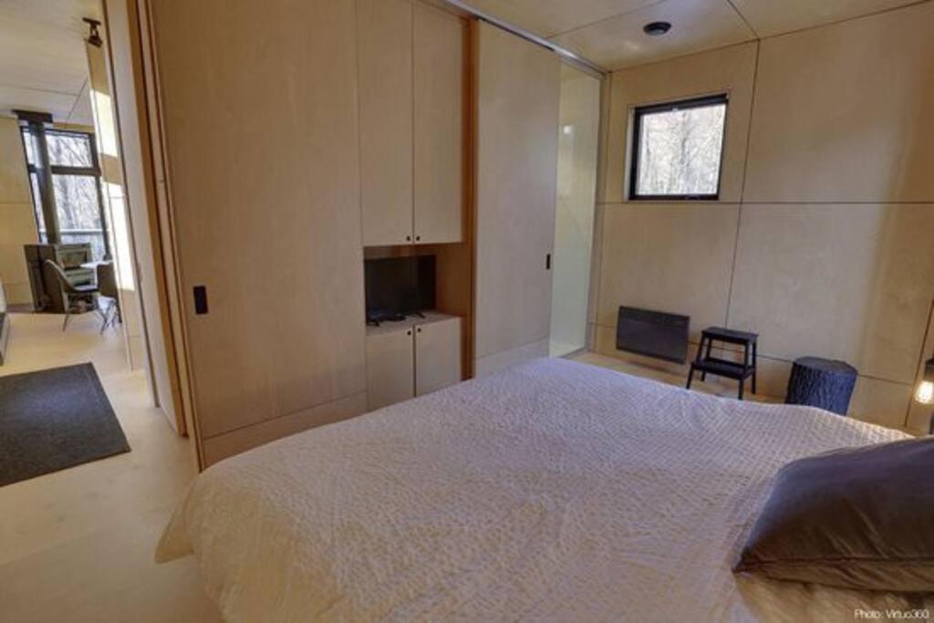 Villa Cabin Sutton 252 - En harmonie avec la nature! Extérieur photo