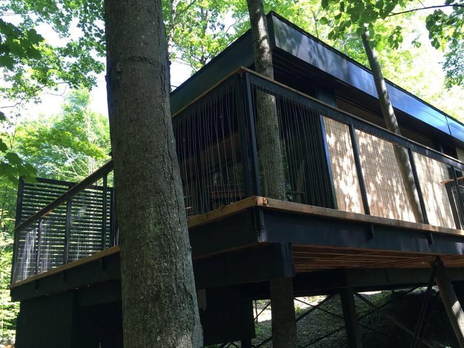 Villa Cabin Sutton 252 - En harmonie avec la nature! Extérieur photo