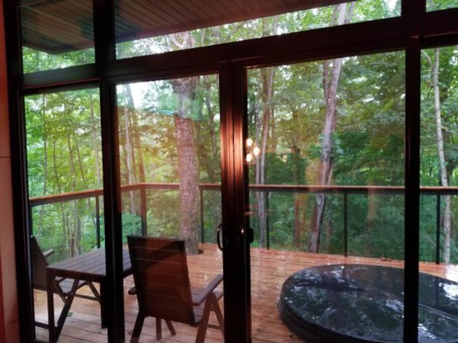 Villa Cabin Sutton 252 - En harmonie avec la nature! Extérieur photo